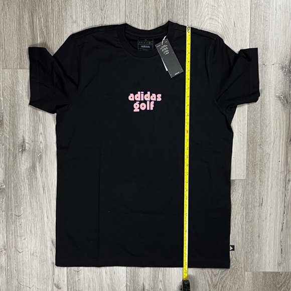 NWT Adidas Golf Black Medium T-Shirt - Picture 9 of 9